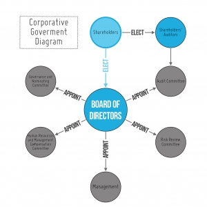 Corporative Goverment Diagram preview